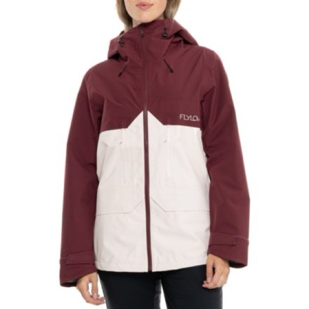 New FLYLOW PUMA JACKET  Ruby/Flamingo Size Extra Small